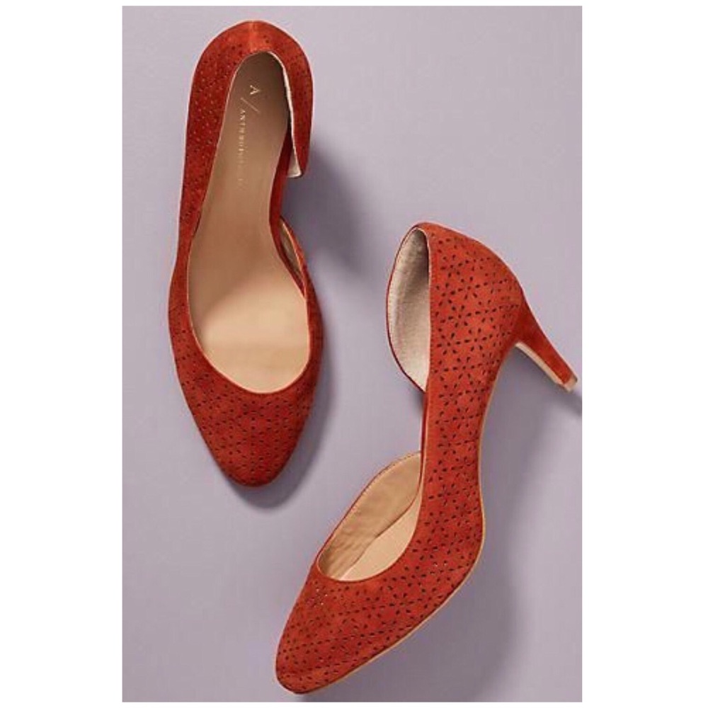 Anthropologie Lasercut Heels